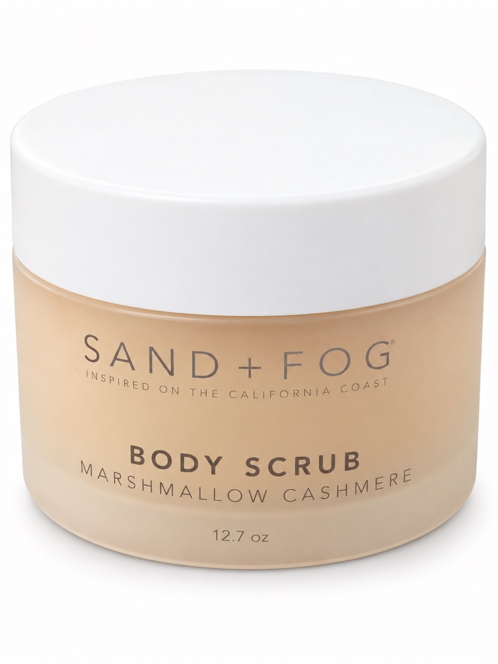 SAND + FOG Marshmallow Cashmere Body Scrub - Cream/White